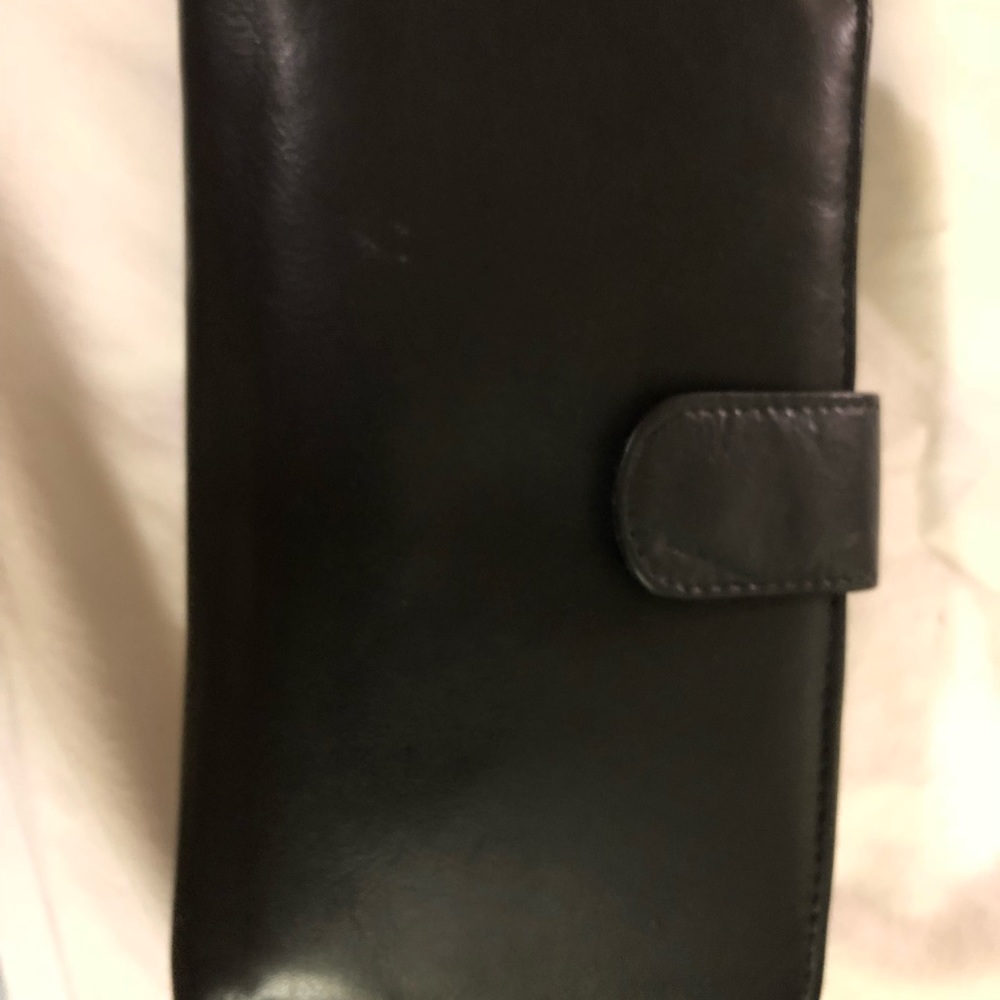 Unisex Black Pellerini Wallet